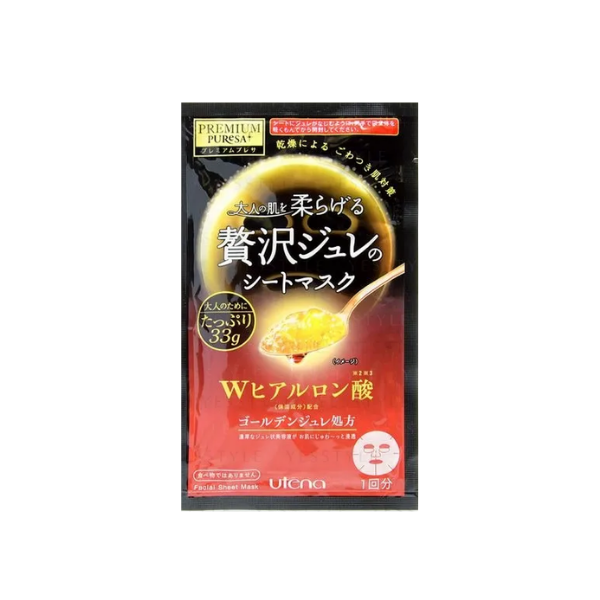 Utena Pemium Puresa Golden Jelly Mask Hyaluronic Acid