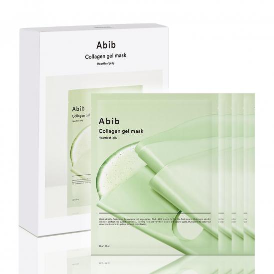 abib heartleaf collagen gel mask 2