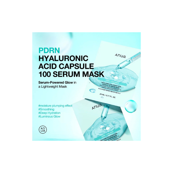 anua PDRN hyaluronic acid mask 100