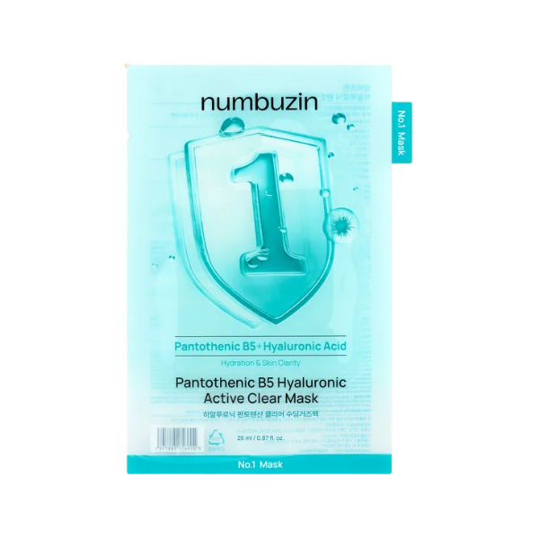numuzin no1 pantothenic b5 hyaluronic mask