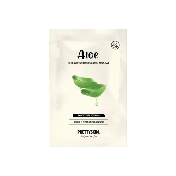pretty skin aloe sheet mask