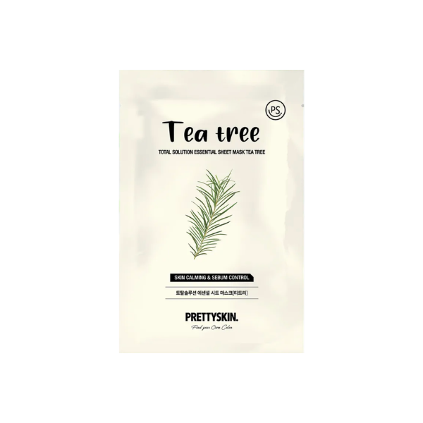 prettyskin tea tree sheet mask