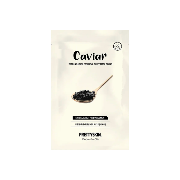 prettyskin caviar sheet mask