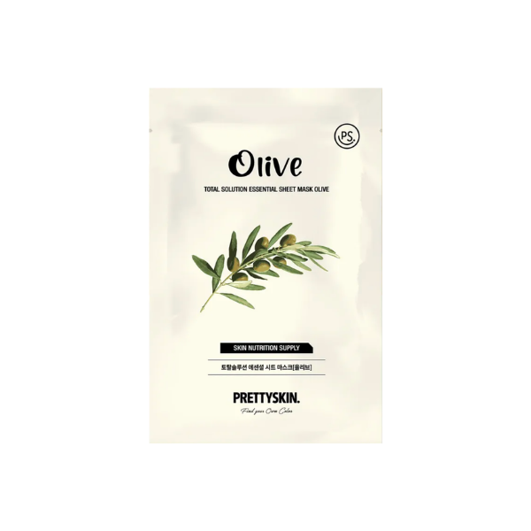 prettyskin olive sheet mask