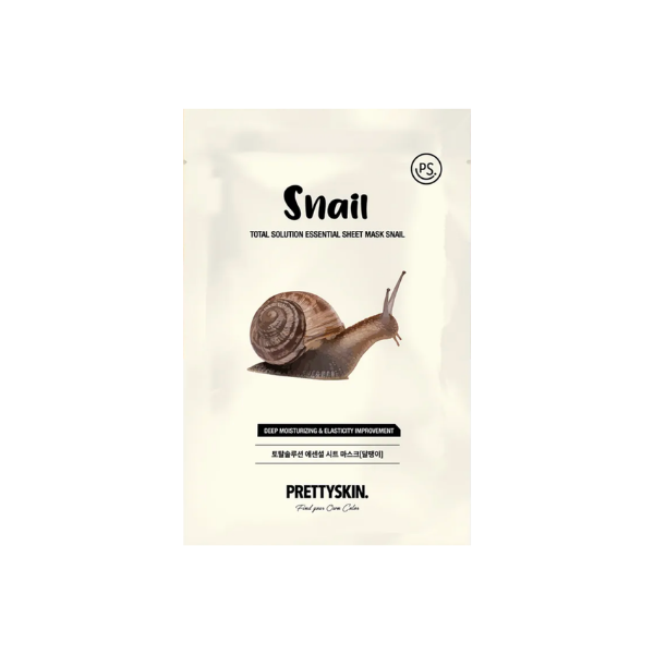 prettyskin snail sheet mask